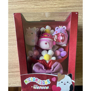 Micromallows Pink Plush Flower Bouquet Playset